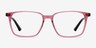Juliana Glitter Pink   Black AcetateEyeglass Frames from EyeBuyDirect, Front View