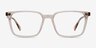 Basic Champagne AcetateEyeglass Frames from EyeBuyDirect, Front View
