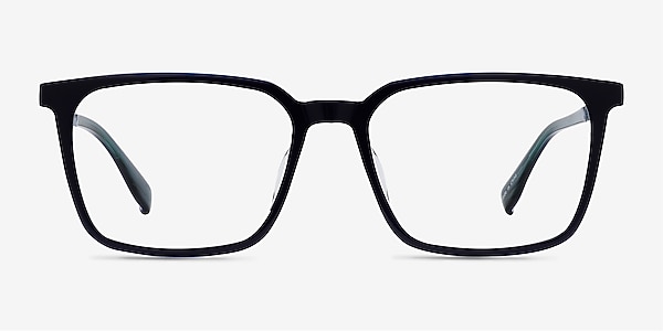 Basic Bleu marine  Acétate Montures de lunettes de vue