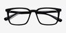 Basic Black AcetateEyeglass Frames from EyeBuyDirect, Closed View