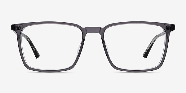 Fjord Clear Gray Striped Acetate Eyeglass Frames