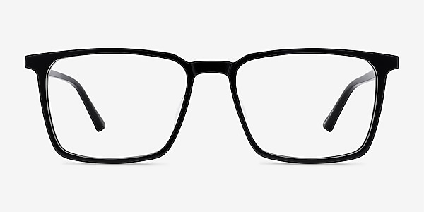 Fjord Black Acetate Eyeglass Frames