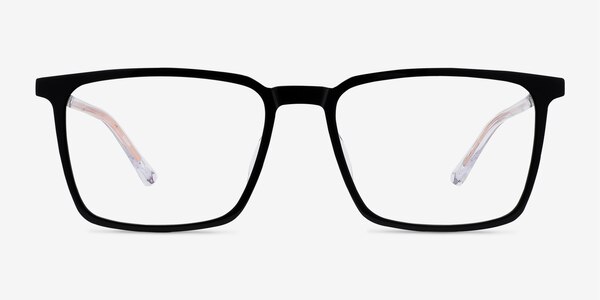 Fjord Black Clear Acétate Montures de lunettes de vue