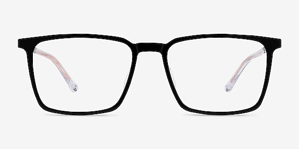 Fjord Black Clear Acétate Montures de lunettes de vue