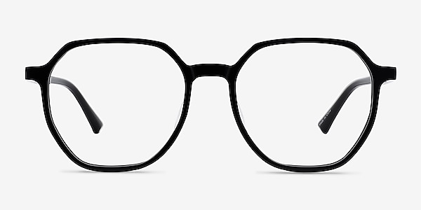 Tiki Noir Acétate Montures de lunettes de vue