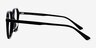 Tiki Black AcetateEyeglass Frames from EyeBuyDirect, Side View