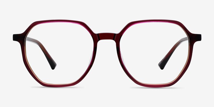 Tiki Brown   Pink Acétate Montures de lunettes de vue d'EyeBuyDirect