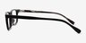 Jonas Black Striped AcetateEyeglass Frames from EyeBuyDirect, Side View