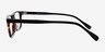 Jonas Tortoise   Black AcetateEyeglass Frames from EyeBuyDirect, Side View