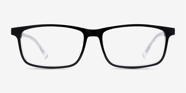 Jonas Black   Clear AcetateEyeglass Frames from EyeBuyDirect, Front View