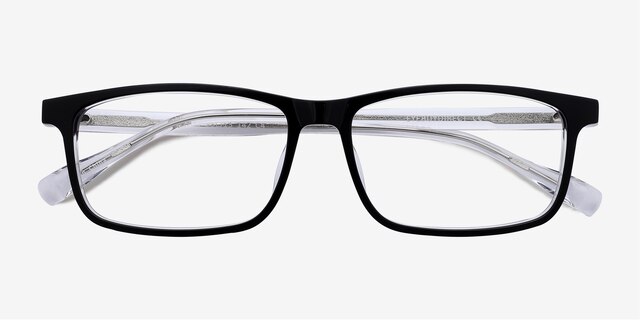 Jonas Black   Clear AcetateEyeglass Frames from EyeBuyDirect, Closed View