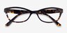 Lali Écailles AcétateMontures de lunettes de vue d'EyeBuyDirect, Vue Rapprochée