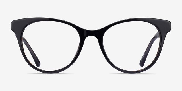 Cloris Black Tortoise AcetateEyeglass Frames from EyeBuyDirect, Front View