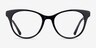 Cloris Black Tortoise AcetateEyeglass Frames from EyeBuyDirect, Front View