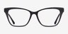 Jelly Clear Gray AcetateEyeglass Frames from EyeBuyDirect, Front View