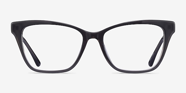 Jelly Clear Gray Acétate Montures de lunettes de vue