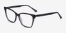 Jelly Clear Gray AcetateEyeglass Frames from EyeBuyDirect, Angle View