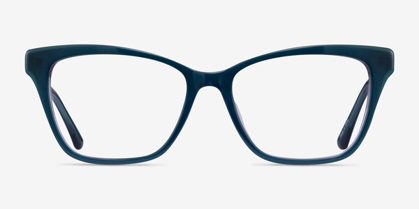 Jelly Teal Purple Acetate Eyeglass Frames