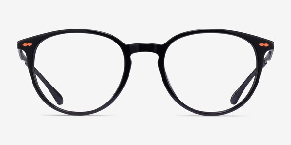 Sammy Noir Acétate Montures de lunettes de vue