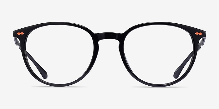 Sammy Black Acetate Eyeglass Frames from EyeBuyDirect