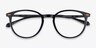 Sammy Black AcetateEyeglass Frames from EyeBuyDirect, Closed View