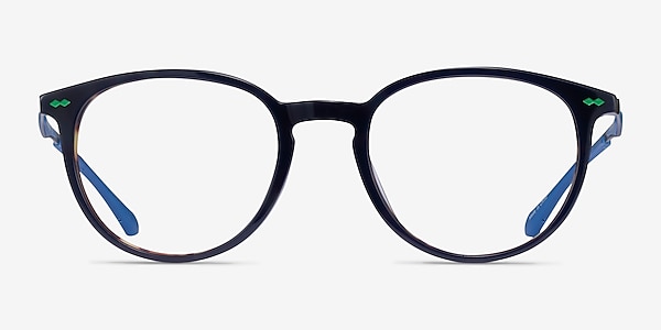Sammy Tortoise Blue Acetate Eyeglass Frames