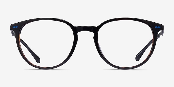 Sammy Tortoise Black Acetate Eyeglass Frames