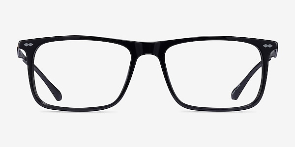 Patience Noir Acétate Montures de lunettes de vue