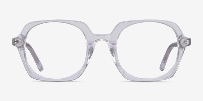 Faubourg Clear Acetate Eyeglass Frames from EyeBuyDirect