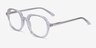 Faubourg Transparent AcétateMontures de lunettes de vue d'EyeBuyDirect, Vue d'Angle