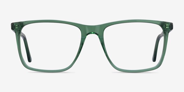 Francisco Clear Green Acetate Eyeglass Frames