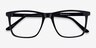 Francisco Black AcetateEyeglass Frames from EyeBuyDirect, Closed View