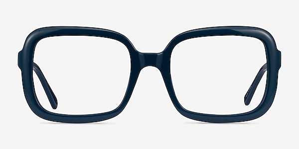 Provence Dark Blue Acétate Montures de lunettes de vue
