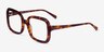Provence Tortoise AcetateEyeglass Frames from EyeBuyDirect, Angle View