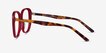 Mileva Burgundy Tortoise AcetateEyeglass Frames from EyeBuyDirect, Side View
