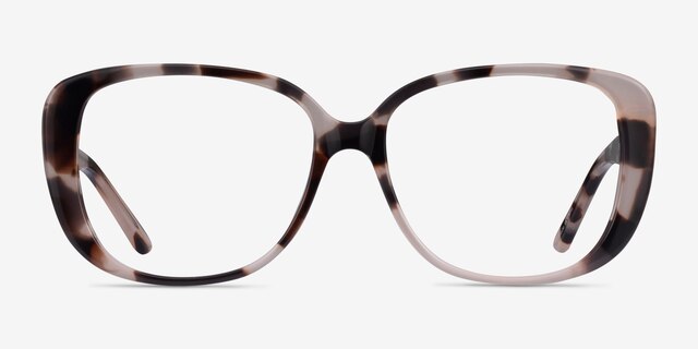 Mileva Ivory Tortoise AcetateEyeglass Frames from EyeBuyDirect, Front View