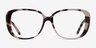 Mileva Ivory Tortoise AcetateEyeglass Frames from EyeBuyDirect, Front View