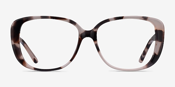 Mileva Ivory Tortoise Acetate Eyeglass Frames