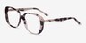 Mileva Ivory Tortoise AcetateEyeglass Frames from EyeBuyDirect, Angle View