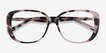 Mileva Ivory Tortoise AcetateEyeglass Frames from EyeBuyDirect, Closed View