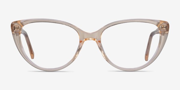 Cali Clear Yellow Acetate Eyeglass Frames