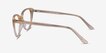 Cali Clear Yellow AcetateEyeglass Frames from EyeBuyDirect, Side View