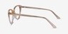 Cali Clear Yellow AcetateEyeglass Frames from EyeBuyDirect, Side View