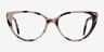 Cali Ivory Tortoise AcetateEyeglass Frames from EyeBuyDirect, Front View