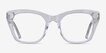 Cassie Clear AcetateEyeglass Frames from EyeBuyDirect, Front View