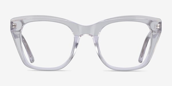 Cassie Transparent Acétate Montures de lunettes de vue