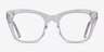Cassie Clear AcetateEyeglass Frames from EyeBuyDirect, Front View