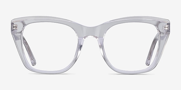 Cassie Clear Acetate Eyeglass Frames