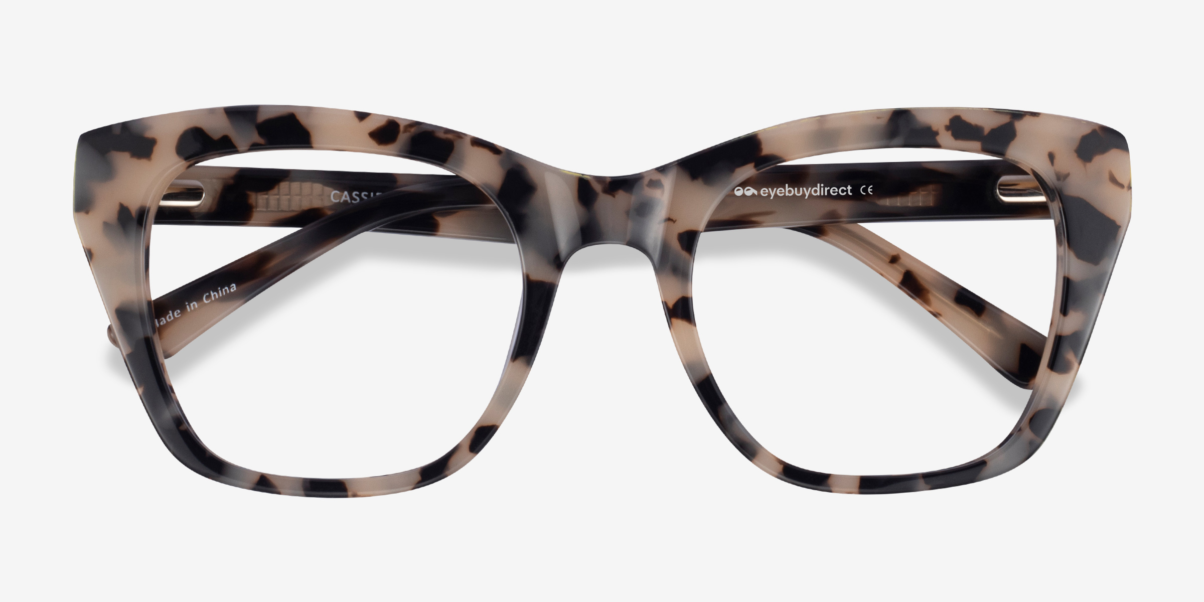 Cassie Cat Eye Ivory Tortoise Glasses for Women | Eyebuydirect