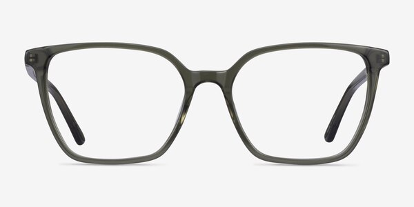 Nobel Clear Green Acetate Eyeglass Frames